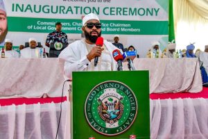 Governor Bago Swears In Commissioners, LGA Chairmen and Vice and Others